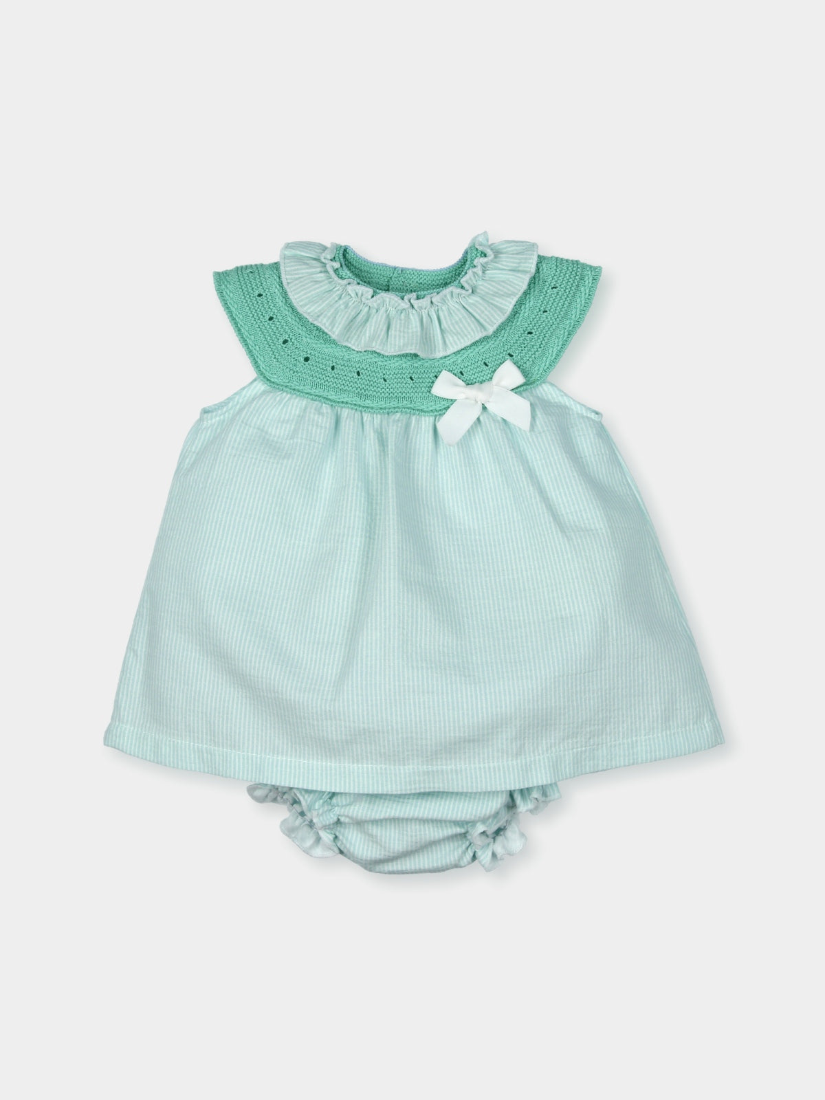LACY BABY GIRL TWO PIECE OUTFIT