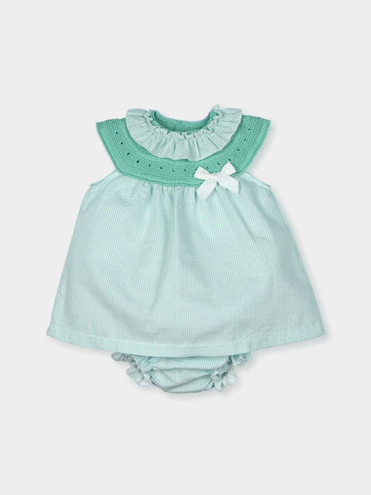LACY BABY GIRL TWO PIECE OUTFIT