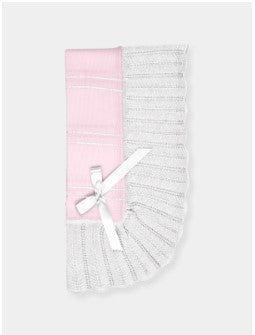 LAYLA BABY GIRL KNITTED SHAWL