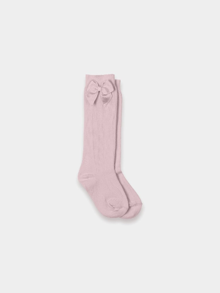 ALIA BABY GIRL KNITTED SOCKS WITH BOW